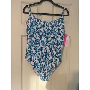 Lilly Pulitzer Lima One-Piece Swimsuit - Sold Out!  Size 14 NWT